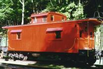 C&O wooden caboose