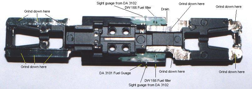 GP38 frame modifications