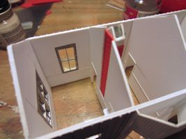 Campbell Depot Model Interior