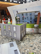 First two walls of Magnolia House