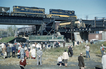 Photo of a staged event at the Triple Crossing