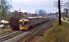 Photo postcard showing the Sportsman passing through Culpeper